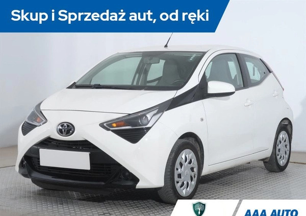 Toyota Aygo cena 42000 przebieg: 73394, rok produkcji 2021 z Tłuszcz małe 172